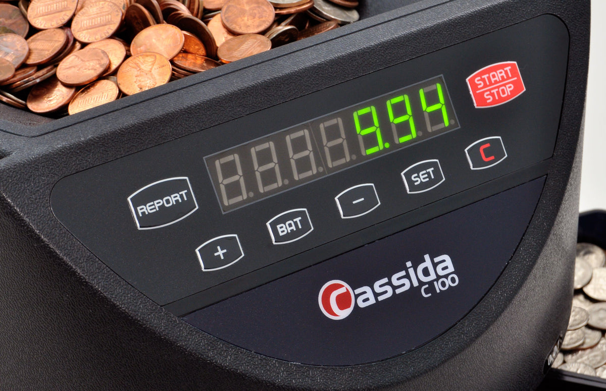Cassida C200 Coin Counter / Sorter / Roller