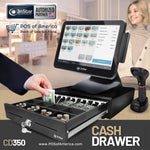 3nStar Cash Drawer Size: 410mm x 420mm – CD350