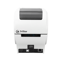 3nStar LTT422 4" Direct Thermal/Thermal Transfer  Label Printer 300mt Ribbon - USB & LAN Interface