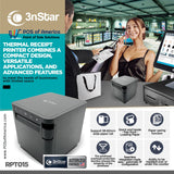 3nStar Front Loading Direct Thermal Receipt Printer 80MM 3″ (RPT015) USB Ethernet Serial