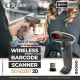 3nStar 2D Wireless Barcode Scanner (SC402BT) - POS OF AMERICA