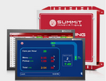 Summit SMT-200 Single Lane Timer System with Timer screen, Ranking screen, & Ceiling Speaker for Audio Alerts.