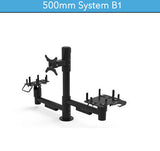 3nStar POS Mounting Solution 500 mm (System B1) Single screen