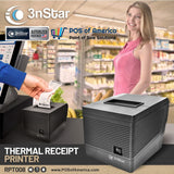 3nStar 80mm Direct Thermal Receipt Printer RPT008 USB SERIAL ETHERNET