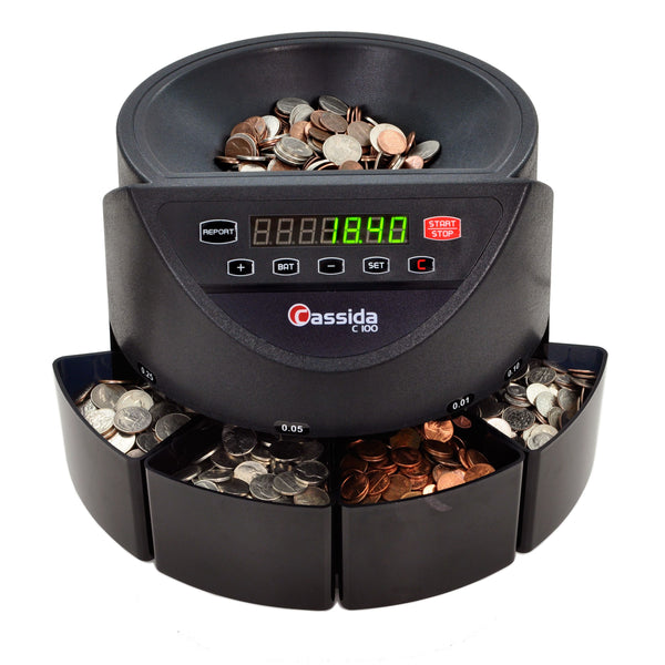 Cassida C200 Coin Counter / Sorter / Roller